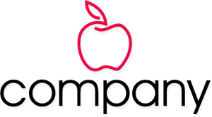 Company Apple Logo PNG Vector
