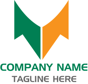 Company Business Shape Logo PNG Vector