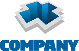 Company Wacky X Logo Vector