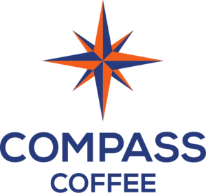 Compass Coffee Logo PNG Vector