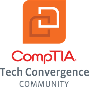 CompTIA Tech Convergence Community Logo Vector