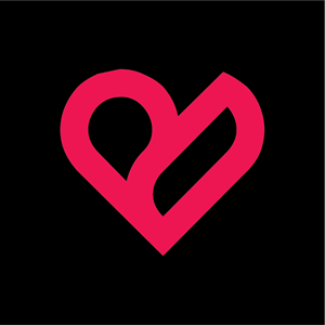 Computer Love Logo PNG Vector