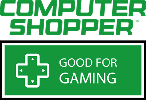 COMPUTER SHOPPER GOOD FOR GAMING Logo Vector