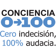 Conciencia 0 a 100 Logo Vector