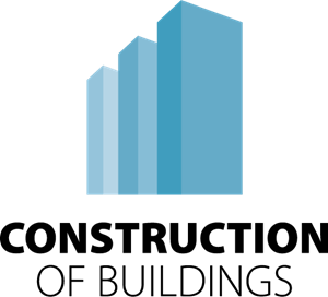 Construction of Buildings Logo PNG Vector