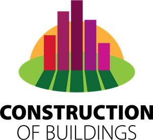 Construction of Buildings Logo Vector