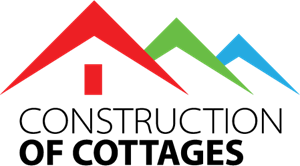 Construction of Cottages Logo Vector