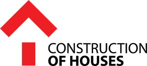 Construction of Houses Logo PNG Vector