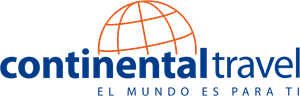 Continental Travel Logo Vector