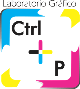 control+p laboratorio grafico Logo Vector