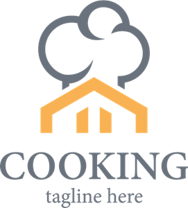 Cooking House Chef Logo Vector