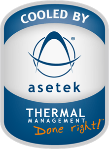 COOLED BY asetek THERMAL MANAGEMENT Logo Vector