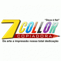 Copiadora 7 Collor Logo PNG Vector