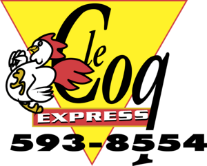Coq Express Logo PNG Vector