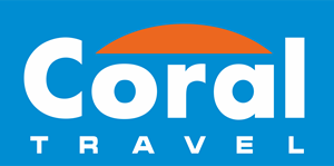 Coral Travel Logo PNG Vector