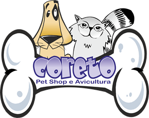 Coreto Pet Shop Logo PNG Vector