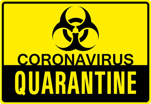 coronavirus quarantine Logo Vector