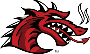 Cortland Red Dragons Logo PNG Vector