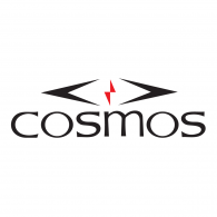 Cosmos Relógio Logo Vector