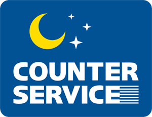 Counter Service Logo Vector