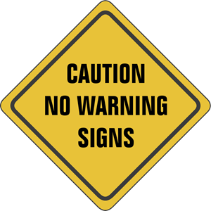 Coution no warning signs Logo PNG Vector