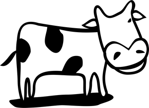 Cow Logo Vector