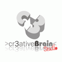 Cr3ativeBrain Studio Logo PNG Vector
