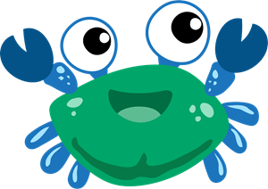 Crab Cute Logo PNG Vector (EPS) Free Download