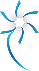 Craft Flower Logo PNG Vector