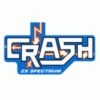 Crash Magazine Masthead Logo Vector