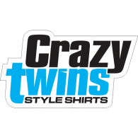 Crazy Twins Logo PNG Vector