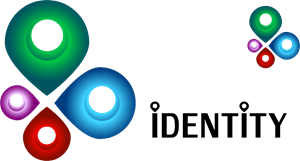 Creative Cube Circle Identity Logo PNG Vector