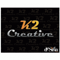 Creative K2 Logo PNG Vector