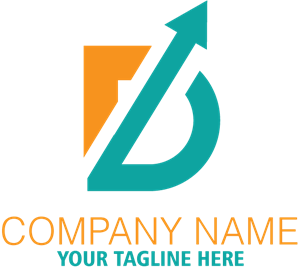 Creative Letter D Company Logo PNG Vector