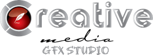 Creative Media GFX Studio Logo PNG Vector