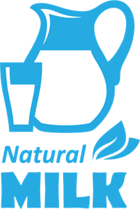 Creative milk Logo PNG Vector
