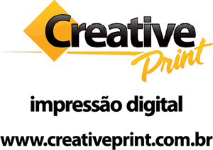 Creative Print Impressão Digital Logo Vector