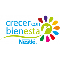 Crecer con Bienestar Nestle Logo PNG Vector