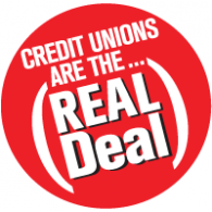 Credit Unions are the… Real Deal Logo Vector