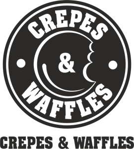 Crepes & Waffles Logo PNG Vector