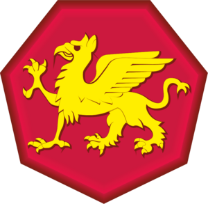 CREST OF 108TH DIVISION US ARMY Logo PNG Vector