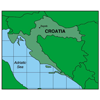 CROATIA REGIONAL MAP Logo PNG Vector