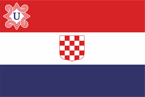 CROATIA WWII FLAG Logo Vector