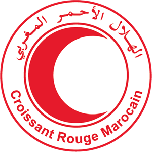 Croissant Rouge Marocain Logo Vector