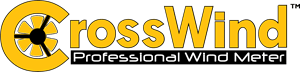 CrossWind Professional Wind Meter Logo PNG Vector