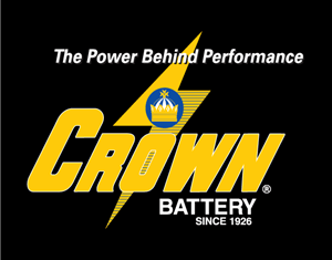 Crown Battery Logo PNG Vector
