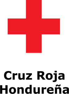 cruz roja hondureña Logo Vector