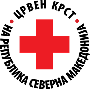Crven krst na Republika Severna Makedonija Logo Vector