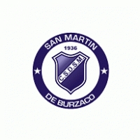 CSD San Martín - Burzaco Logo PNG Vector