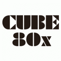 Cube 80X Logo PNG Vector
